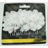 60934W - WHITE FLOWER COMB - 12 (1 doz) combs in a packet