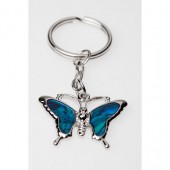 Large Butterfly Key Ring