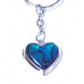 Heart Locket Key Ring